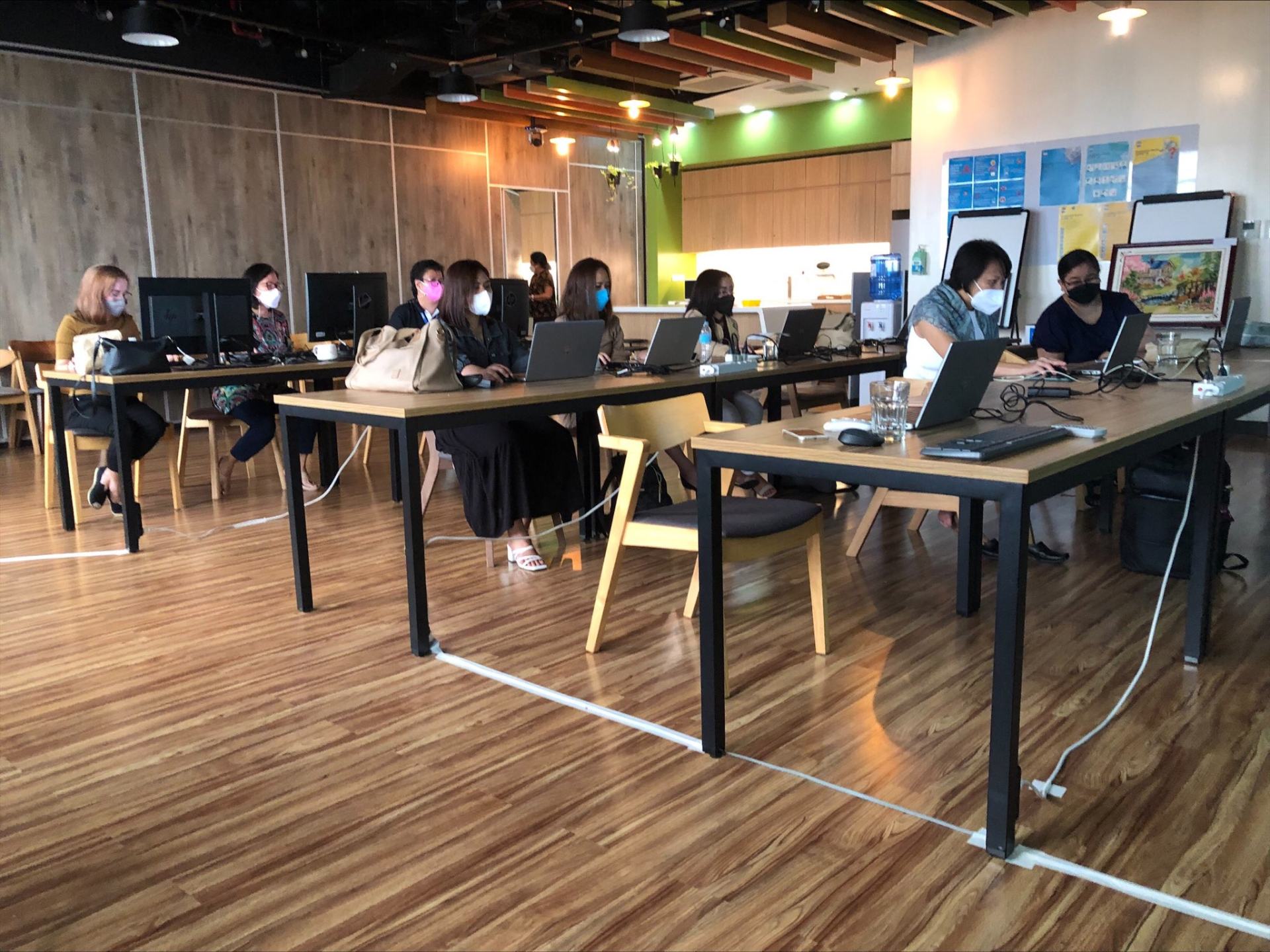 Onsite training on how to assist visually impaired individuals access documents